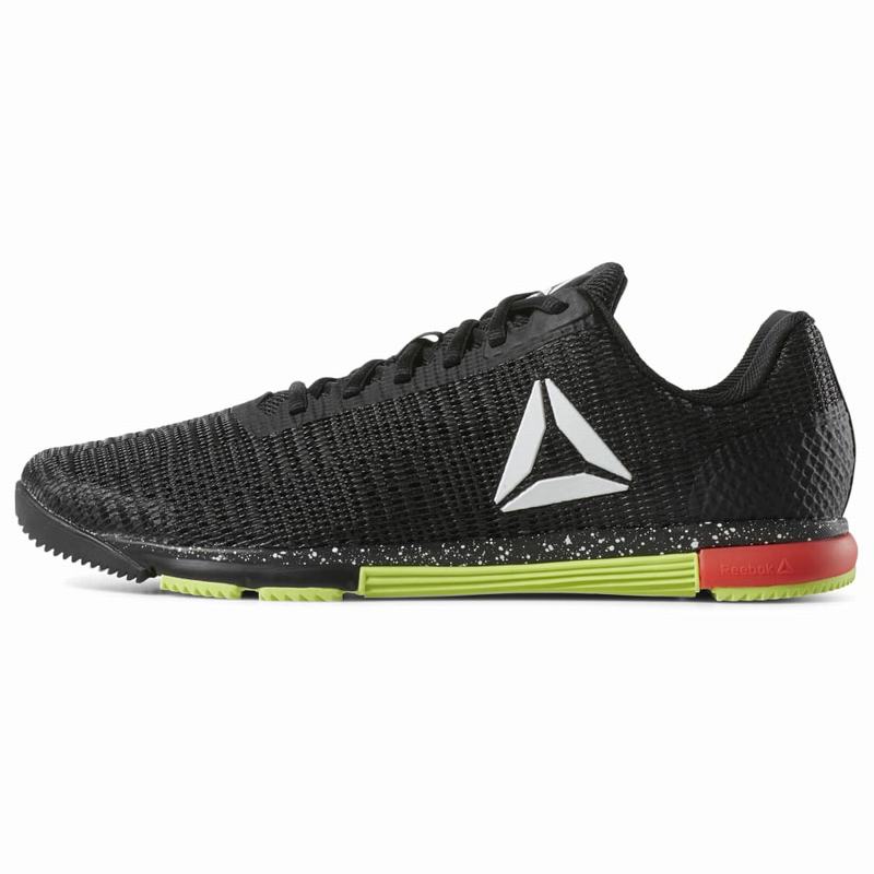 Reebok Speed Tr Flexweave Botasky Panske - Čierne/Biele/Svetlo Zelene/Červené ZK6260CR